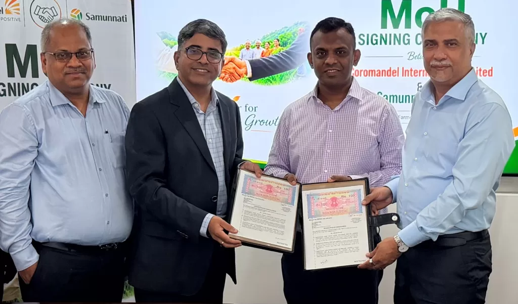 Coromandel-Samunnati Alliance to Improve Agri-Input Availability Across Rural India