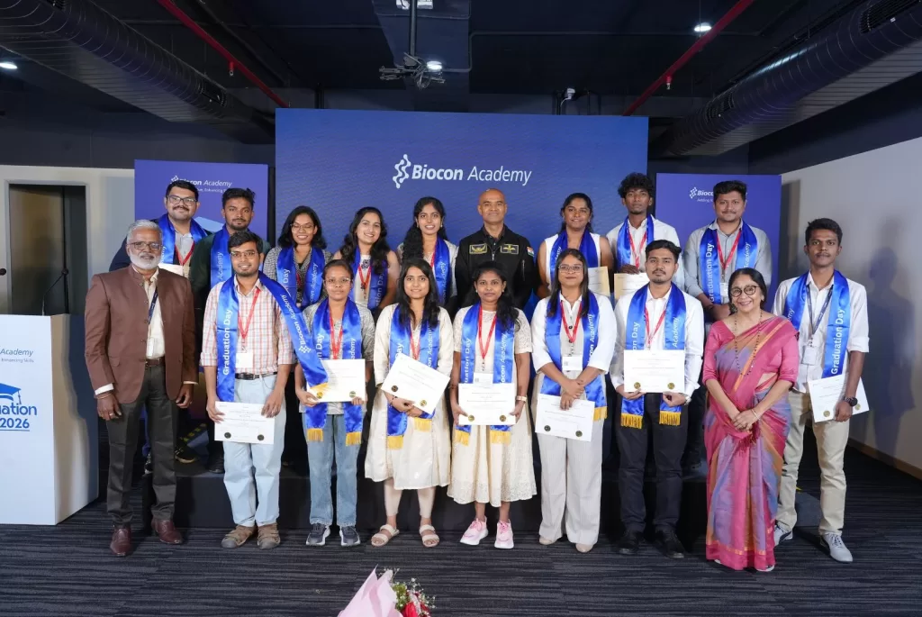 Biocon Academy Marks 10th Graduation Ceremony, Celebrates 156 Industry-Ready Bioscience Professionals