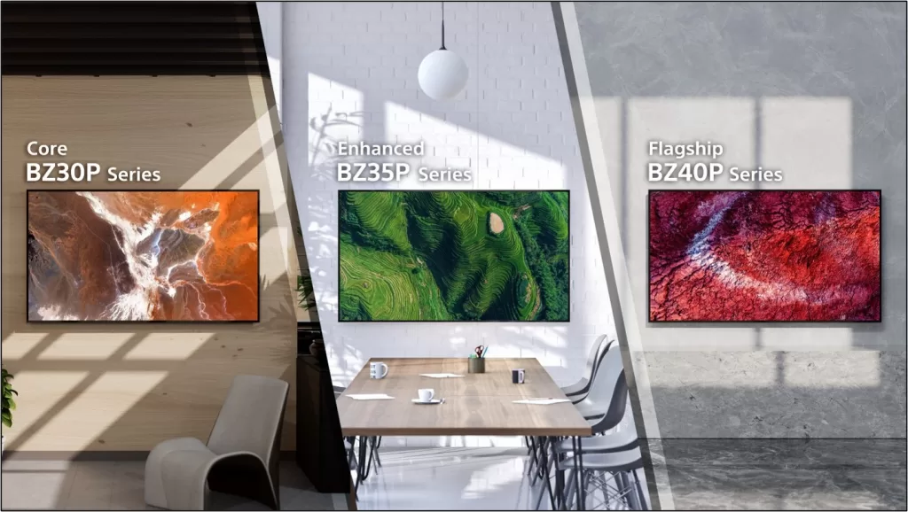 Sony India Expands BRAVIA Professional Display Line-up with New BZ-P Series