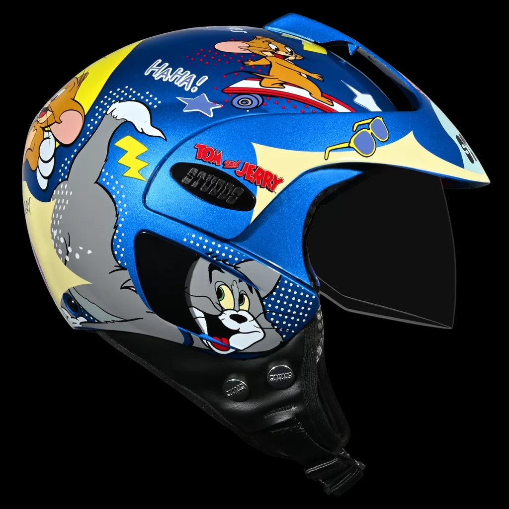 STUDDS Launches Marshall Kids TOM and JERRY Edition Helmet in India