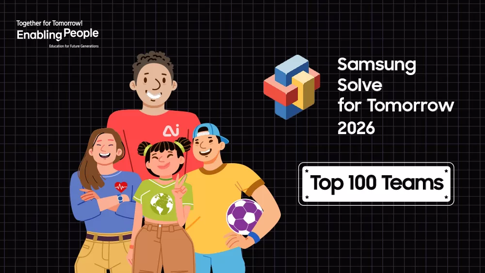More Than 50% of Samsung Solve for Tomorrow’s Top 100 Innovators Come from Tier 2 and Tier 3 India