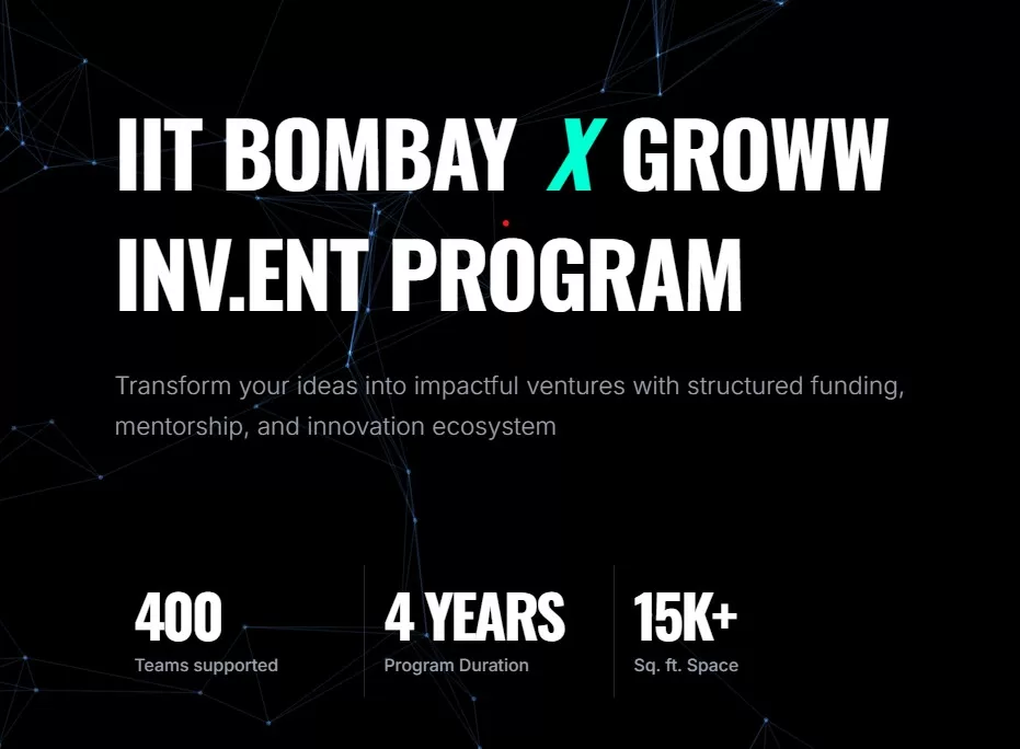 Groww Foundation Backs 35 IIT Bombay Innovators to Turn Bold Ideas into Startups