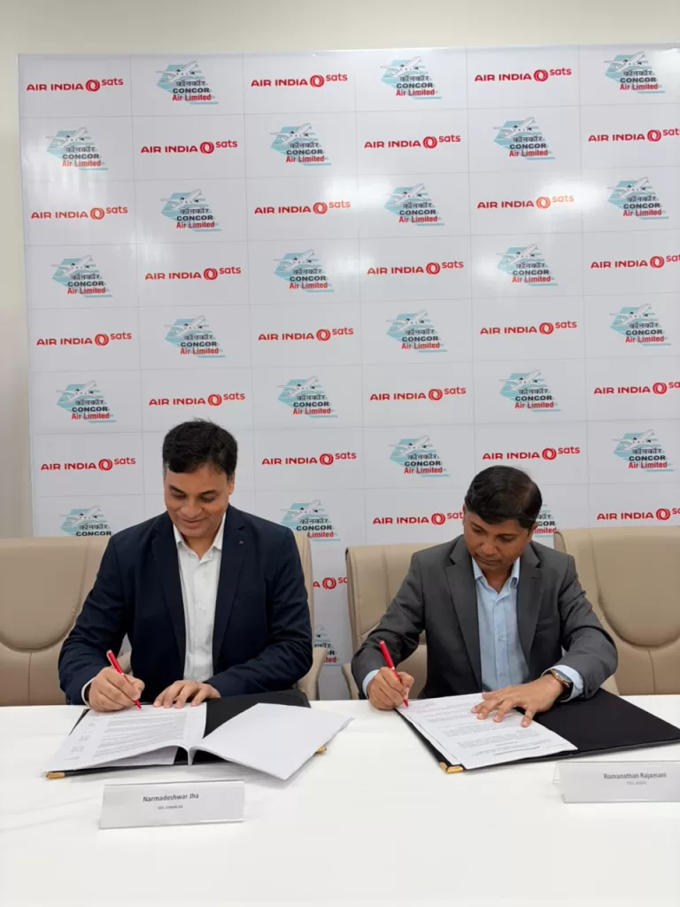 AISATS Partners with CONCOR Air to Streamline Cargo Movement from Dadri to Noida International Airport