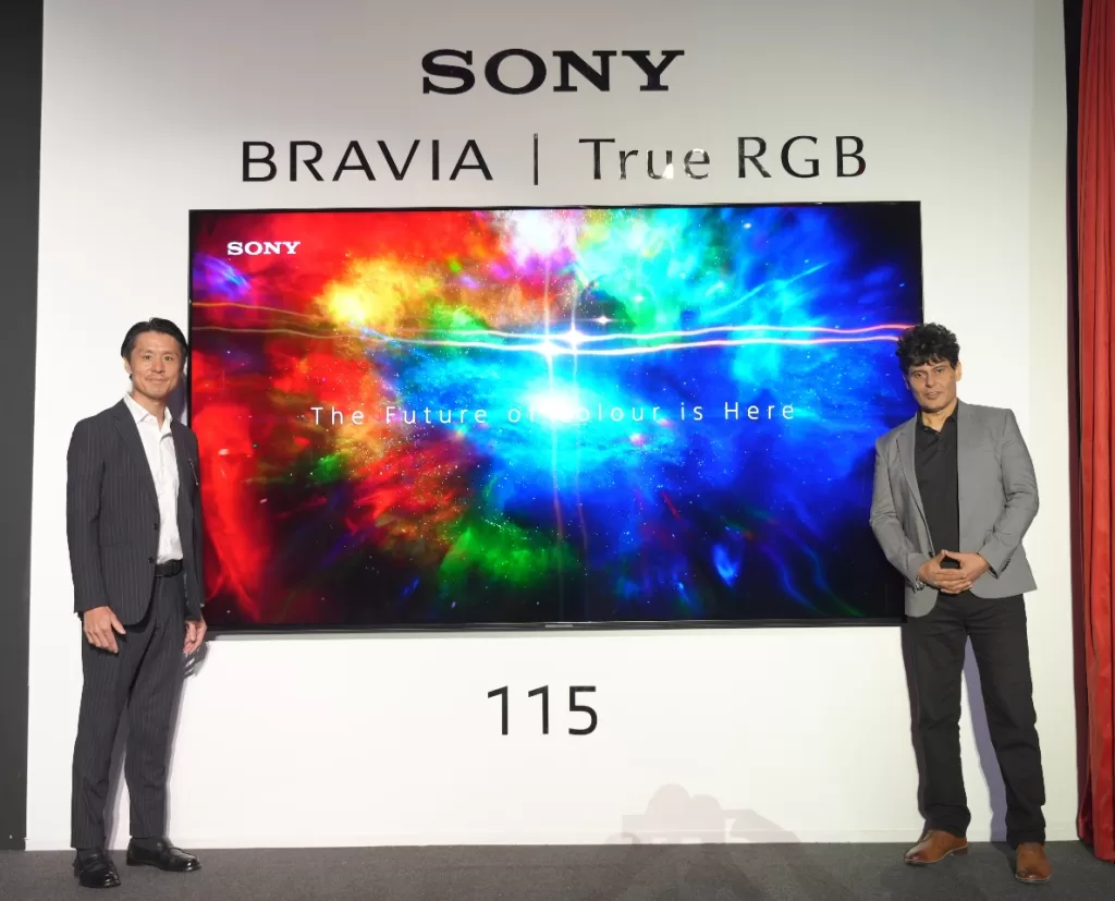 Sony India Unveils Its Largest-Ever 115-inch BRAVIA 9II True RGB Television