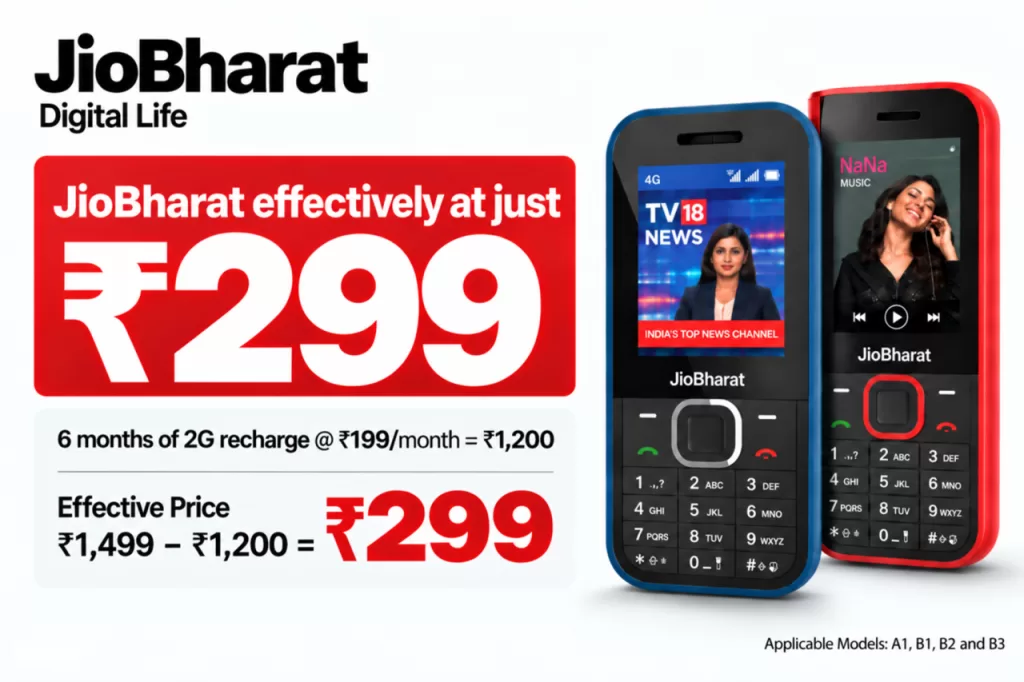 Jio Launches Anniversary Offer on JioBharat to Mark 10 Years of Connecting Bharat