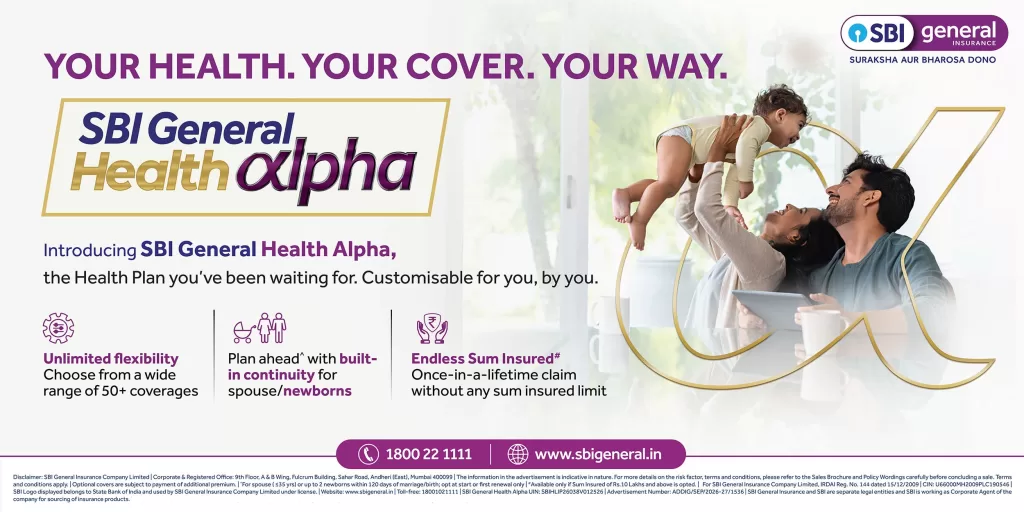 SBI General’s Health Alpha offers holistic health protection across life stages