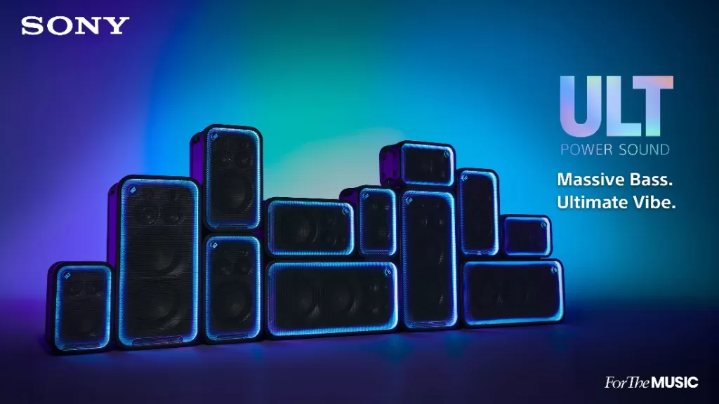 Sony India Expands ULT POWER SOUND Range with Three New Party Speakers