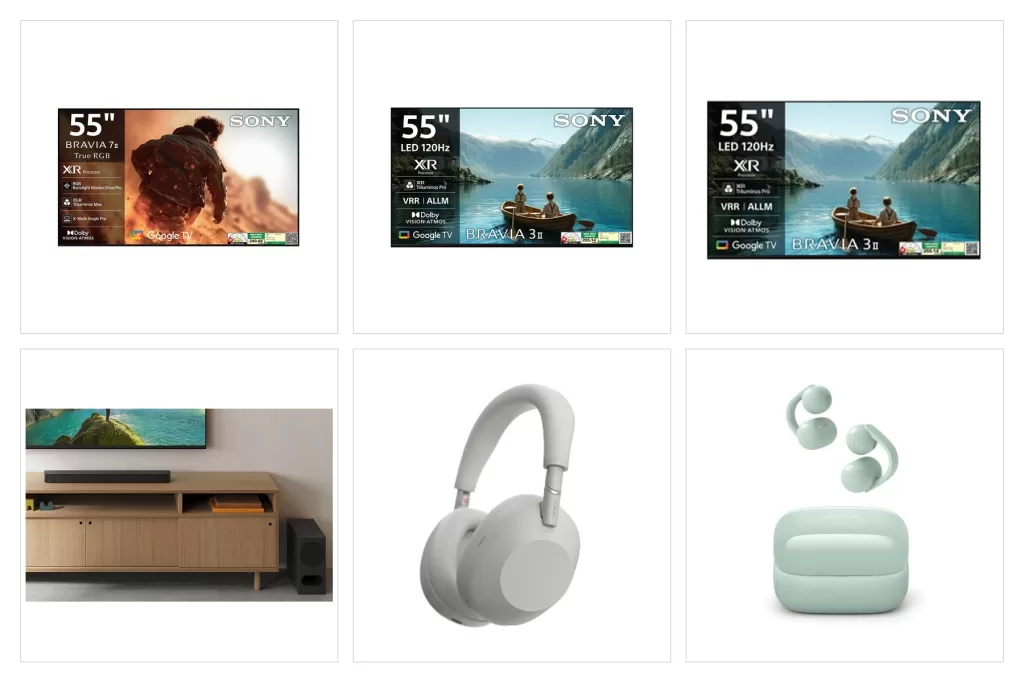 Make Festive Moments More Memorable with Sony’s Home Entertainment Range